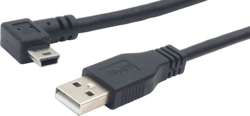 オーディオファン miniUSBケーブル USB2.0 L字 miniUSB (オス) -ストレート USB-A (オス) miniB L字型C USBケーブル ブラック 約3.0m オーディオファン miniUSBケーブル USB2.0 L字 miniUSB (オス) -ストレート USB-A (オス) miniB L字型C USBケーブル ブラック 約3.0m