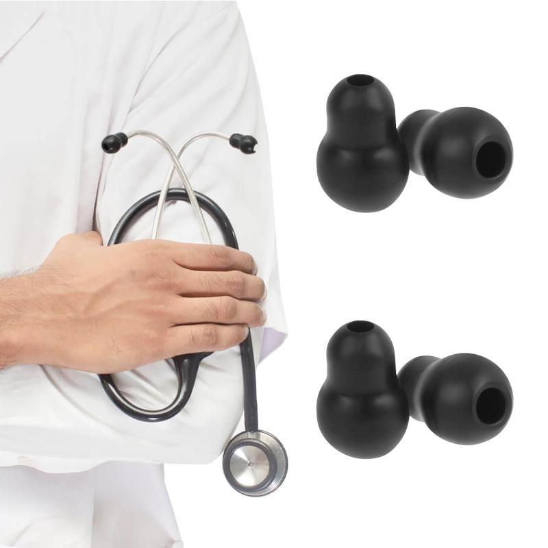 聴診器用 イヤーチップ 4個入り (2対) 聴診器 イヤーチップ 聴診器用 パーツ すべて聴診器サイズに対応..
