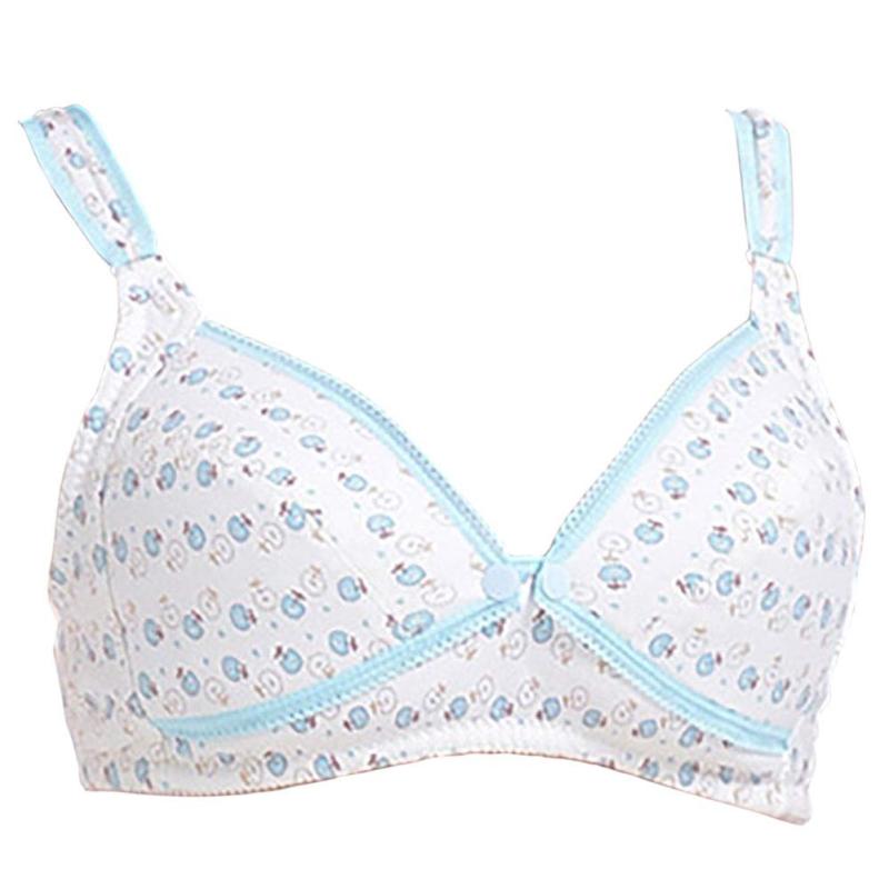 [TOKYO GOODS MARKET] 【ぴゅありぼん】 大きいサイズ XXL B95 アップル プリント 授乳タイプ 三角ブラ マタニティブラジャー カップブラ