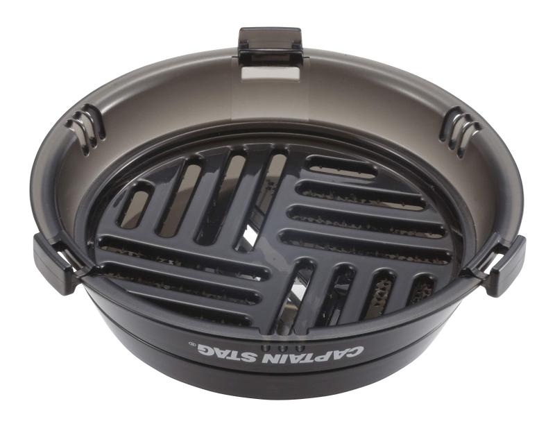 キャプテンスタッグ(CAPTAIN STAG) シェラカップ シェラカップ調理器 調理器セット シェラカップ320ml取付可能 [おろし・水切り・エッグセパレーター・スライサー/ピーラー/レモン絞り/グレー(4)