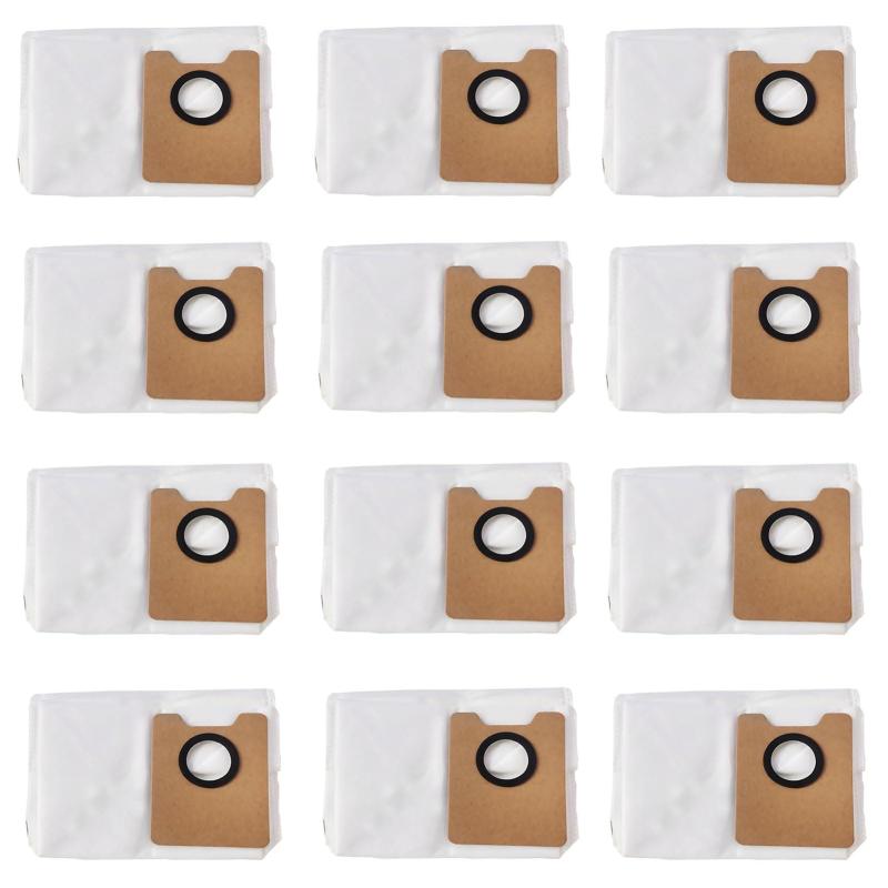 12枚 For ECOVACS エコバックス用 DEEBOT Y1 PLUS ゴミパック 紙パック Y1 PLUS / Y1 Pro Plus 消耗品 ダストボックス対応機種　Ecovacs (エコバックス)　DEEBOT　Y1 PLUS/ Y1 Pro Plus 　に対応します（純正品ではありませんが、機能が変わらず、安心にご購入ください。）二次汚染防止　掃除机が収集したゴミの中に隠れているほこり、ウイルス、細菌、花粉などの微細物質を効果的にろ過し、家の中の二次汚染を防ぎます大容量　容量は5L、防漏防臭設計です 長時間のゴミ捨てを実現します取り付け簡単　蓋を開けて元の包みを外し、新しい包みを入れるだけです不織布素材　主な原材料は不織布で、丈夫で破れにくく、ろ過効果もあります