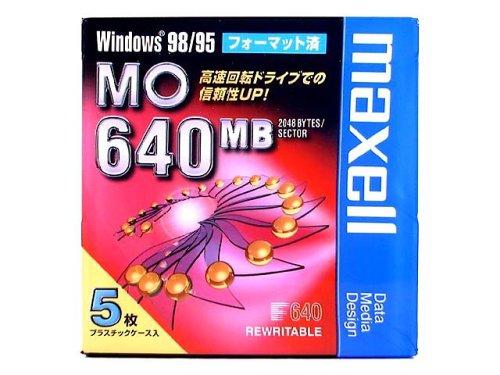 maxell データ用 3.5型MO 640MB Windowsフォーマット 5枚パック MA-M640.WIN.B5P maxell データ用 3.5型MO 640MB Windowsフォーマット 5枚パック MA-M640.WIN.B5P