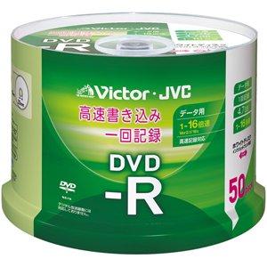 ӥ ǡ16®бDVD-R 50ѥå 4.7GB ۥ磻ȥץ󥿥֥Victor VD-R47FW50