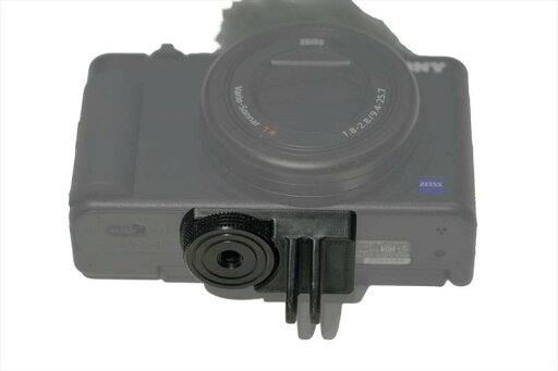 naimonoLab SONY VLOGCAM ZV-1 対応 軽量Goproマウントアダプタ 位置補正MT-ZV1-G naimonoLab SONY VLOGCAM ZV-1 対応 軽量Goproマウントアダプタ 位置補正MT-ZV1-G