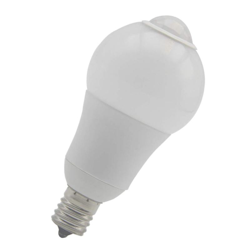 Eru E17 LED センサー 電球 人感センサー 赤外線センサー 自動点灯 自動消灯 高輝度 高演色性 昼白色5800k 電球色2800k 1個入り …