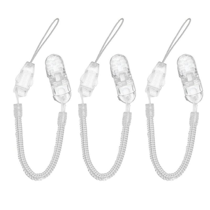 [LOYELEY] コイルストラップ 3本セット カールコード ストラップ クリップ 細タイプ クリップ スマホ ..