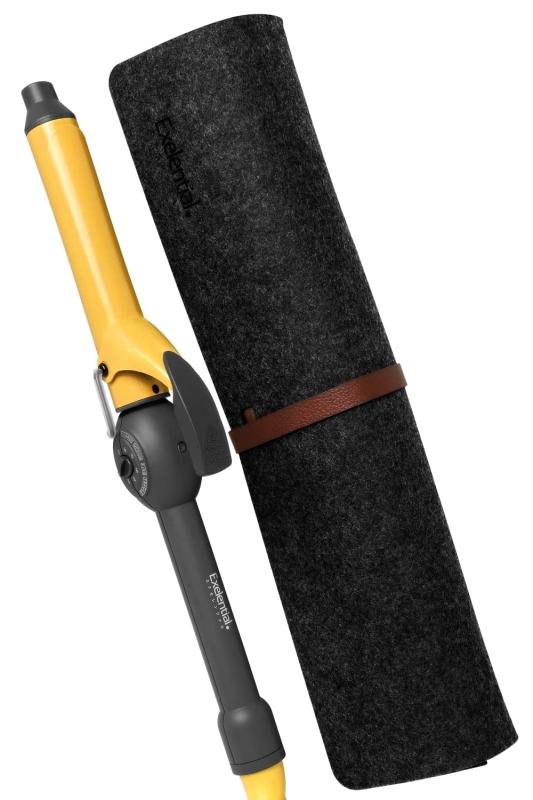 Exelential(エクセレンシャル) ヘアアイロン セラミック カール 19mm 25mm 32mm 100℃～200℃ 6段階 温度設定 収納 ケース 付き 海外対応 i1962/1963/1964/YL/WYE カールアイロン コテ カールヘアア