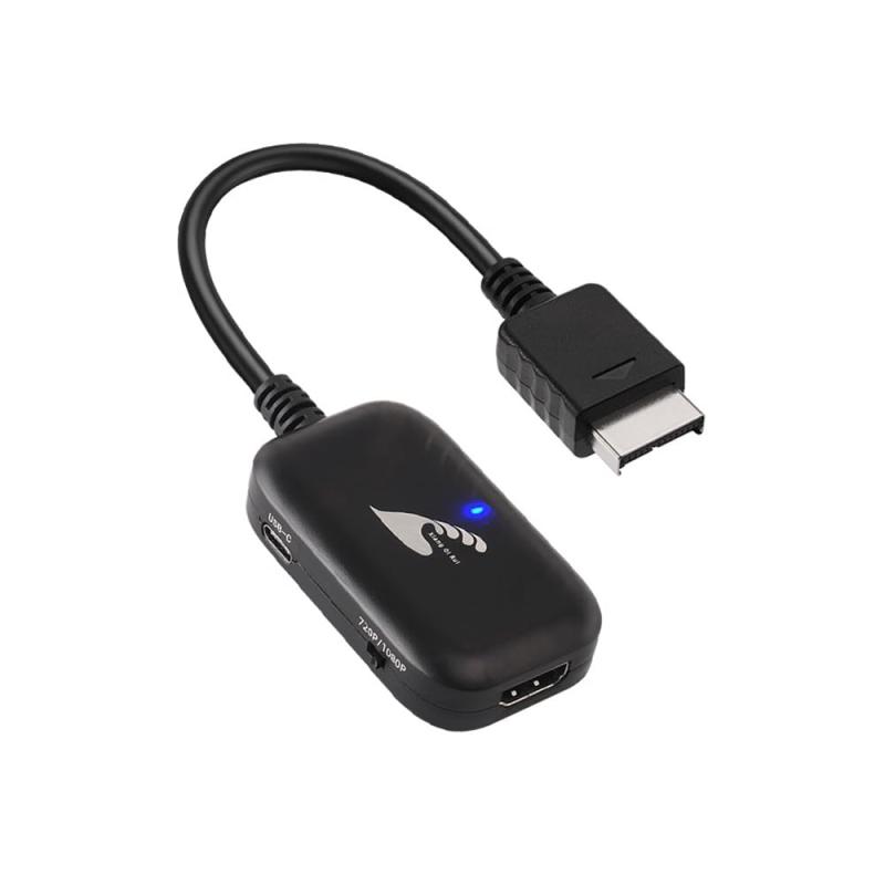 ~15 inches - PS1/PS2専用 HDTV to HDMI 変換コンバーター 1080P/720P対応 変換アダプター 信号変換 外部電源必要 給電ケーブル付き