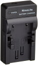 NinoLite USB型 バッテリー 用 充電器 海外用交換プラグ付 Canon NB-1L NB-1LH NB-3L 等対応 チャージャー DC17/K4