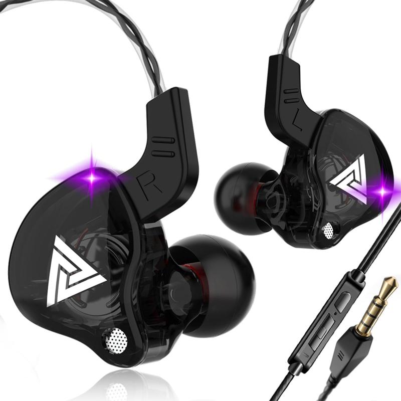 QKZ AK6 有線イヤホン (インイヤー)、HIFI 音質 ノイズキャンセリング モニター ゲーム イヤーフック イヤホン 3.5mm プラグ ホーム オフィス/ゲーム/通勤/学校/スポーツ/音楽モニタリング用 (マ emuland-store-10239123 emuland サンプル画像3