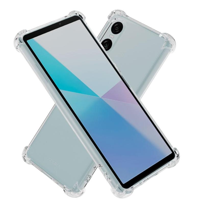 Hy+ Xperia 10 VI ������ SO-52E / SOG14 / A402SO / XQ-ES44 �б� �Ѿ׷� ���ꥢ TPU ���С� �Ʒ�MIL����(MIL-STD-810G) �׷�ۼ��ݥ��å� ���ȥ�å������ǽ ���ޥۥ�����