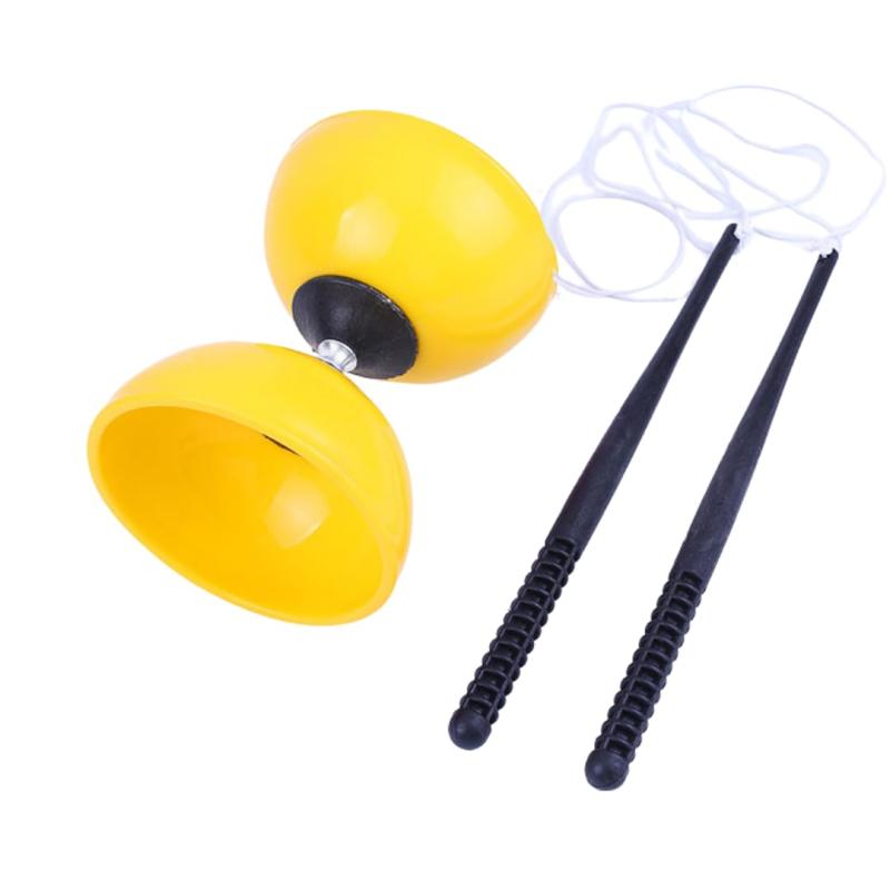 MaT store ディアボロ 中国ゴマ ジャグリング 大道芸 初心者 芸 ヨーヨー ヒモ スティック付き