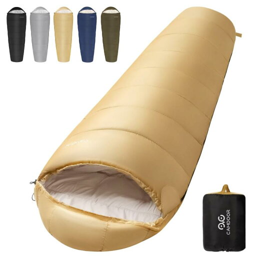 寝袋 冬用 シュラフ 【ショルダーウォーマー付・230T防水】 CAMDOOR 多機能 シュラフ 1.8kg 2.2kg マミー型 快適温度‐11-25℃耐寒 コンパクト収納 保温性高い 登山 車中泊 避難用 アウトドア用 キ 寝袋 冬用 シュラフ 【ショルダーウォーマー付・230T防水】 CAMDOOR 多機能 シュラフ 1.8kg 2.2kg マミー型 快適温度‐11-25℃耐寒 コンパクト収納 保温性高い 登山 車中泊 避難用 アウトドア用 キ