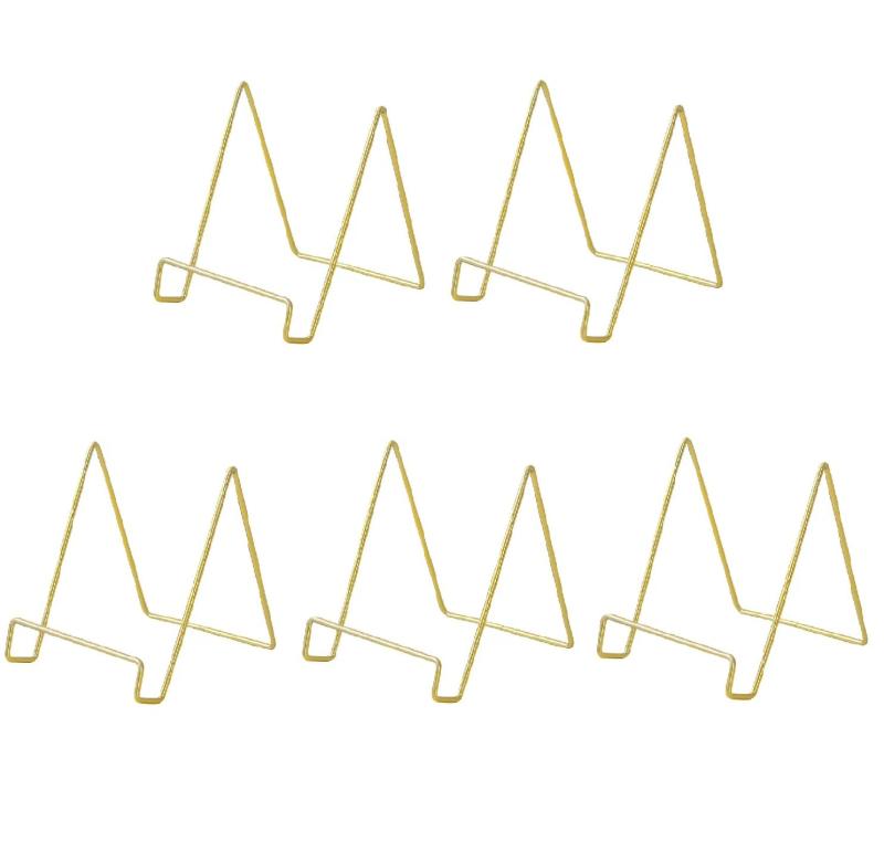 siawadeky ワイヤースタンド ブックスタンド フリースタンド ブックエンド 本 メニュー 展示 スタンド 金属製 書見台 ブックホルダー レシピ台 工芸品展示 イーゼル CD 皿 写真立て