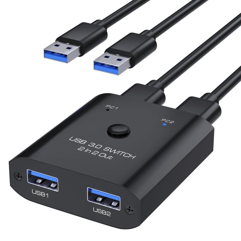 USB 切替器 2入力2出力 USB3.0切り替え�