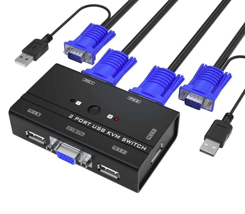 Yinker VGA KVMスイッチ