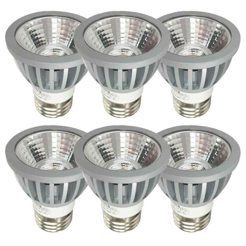 乐天商城 - Fwaytech e26 led スポット 調光器対応 レフランプ 7W LEDハロゲン電球60W～75W相当 ダクトレールLEDスポットライト 密閉器具対応 6個セット