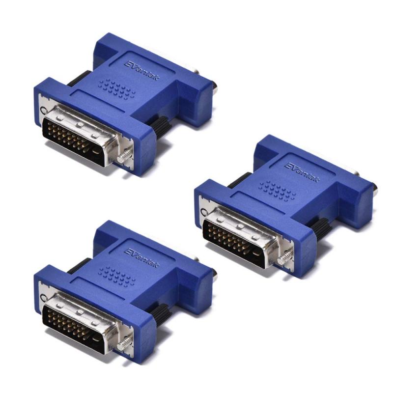 乐天商城 - Evanlak DVI VGA edidエミュレータパススルー ディスプレイエミュレータモニター デスクトップリアレンジ KVMスイッチ/ビデオスプリッターサンドエクステンダー付き 2560X1600@60Hz