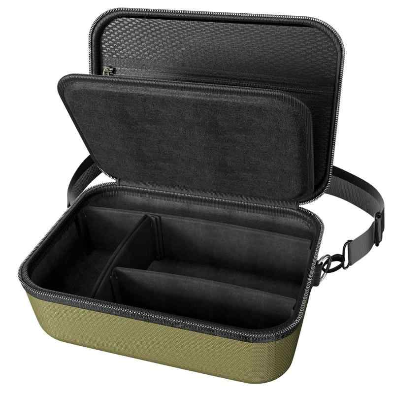 ProCase Camera Bag, Large Capacity, Water-Resistant, for DSLR and Mirrorless Cameras, Soft Padded Travel Bag with Shoulder Strap and Dividers