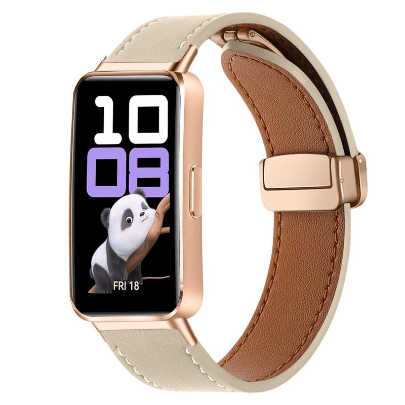 乐天商城 - [AiMaoo] レザーバンド Huawei Band 10/Band 9/Band 8 対応 バンド 磁気 バックル付き 高級 交換バンド 装着簡単 本革 替えバンド ビジネススタイル ストラップ 交換ベルト コンパチブル Huawei Band 10