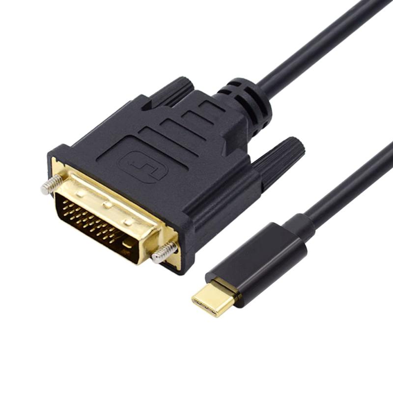 emulandのNFHK USB 3.1 Type C USB-C Source to DisplayPort DP Displays Connector 4K Monitor Cable for Laptop 1.8m｜アングル3
