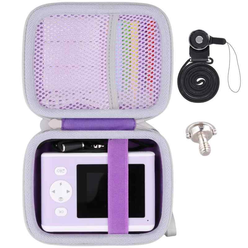 （ケースのみ）セ ガフェイブ SE GA FAVE PRINT CAMERA プリカ用収納ケース ネックストラップ＆カメラ固定ネジ付き‐co2CREA