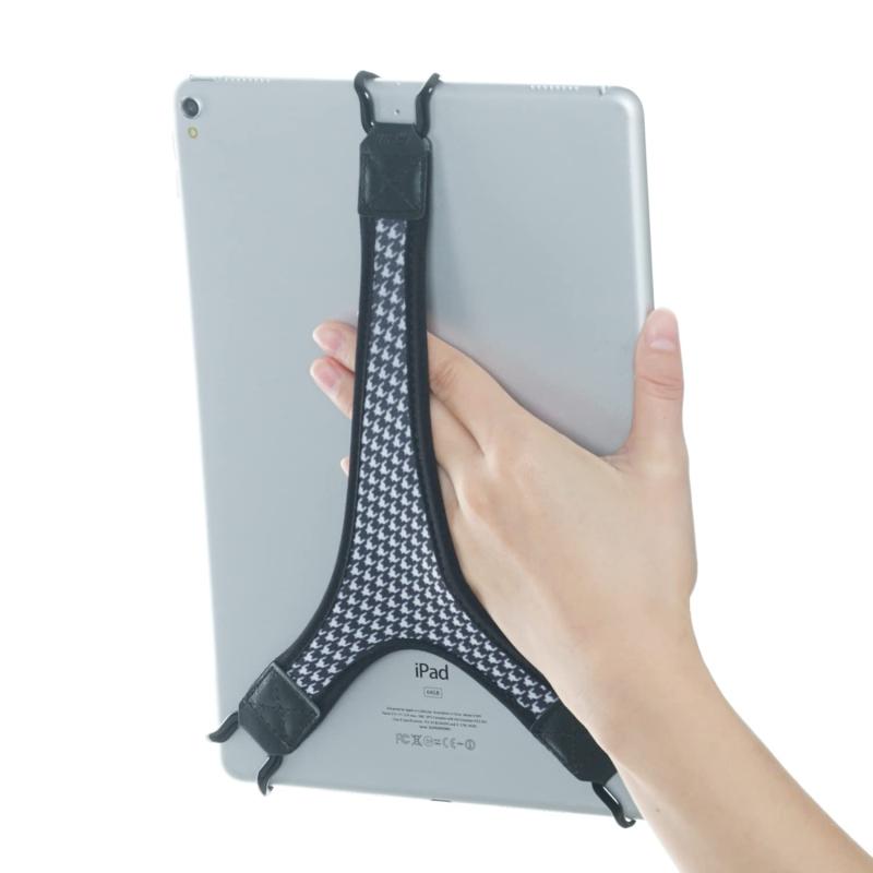 TFY セキュリティハンドストラップホルダー タブレット用フィンガーグリップ - iPad Air/iPad Pro 9.7インチ/iPad 9.7インチ/Galaxy Tab 10.1インチ/Tab 4 10.1インチ/Pro 10.1インチ/Tabの商品画像
