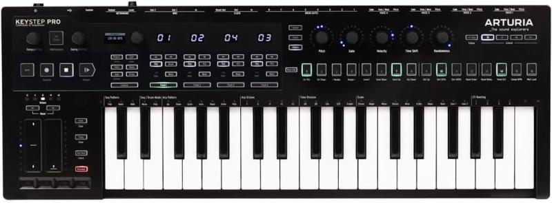 ARTURIA MIDIキーボード コントローラー KeyStep Pro シーケンサー機能搭載 USB CV/GATE接続
