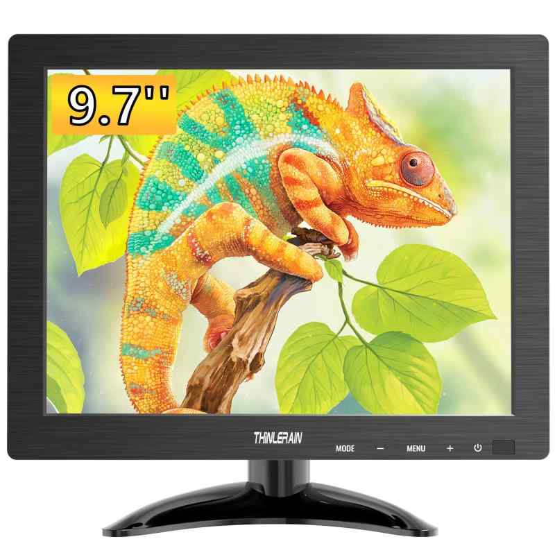 Thinlerain モニター 小型 ディスプレイ 液晶ディスプレイ モニター/HDMI VGA AV BNC USB ポート