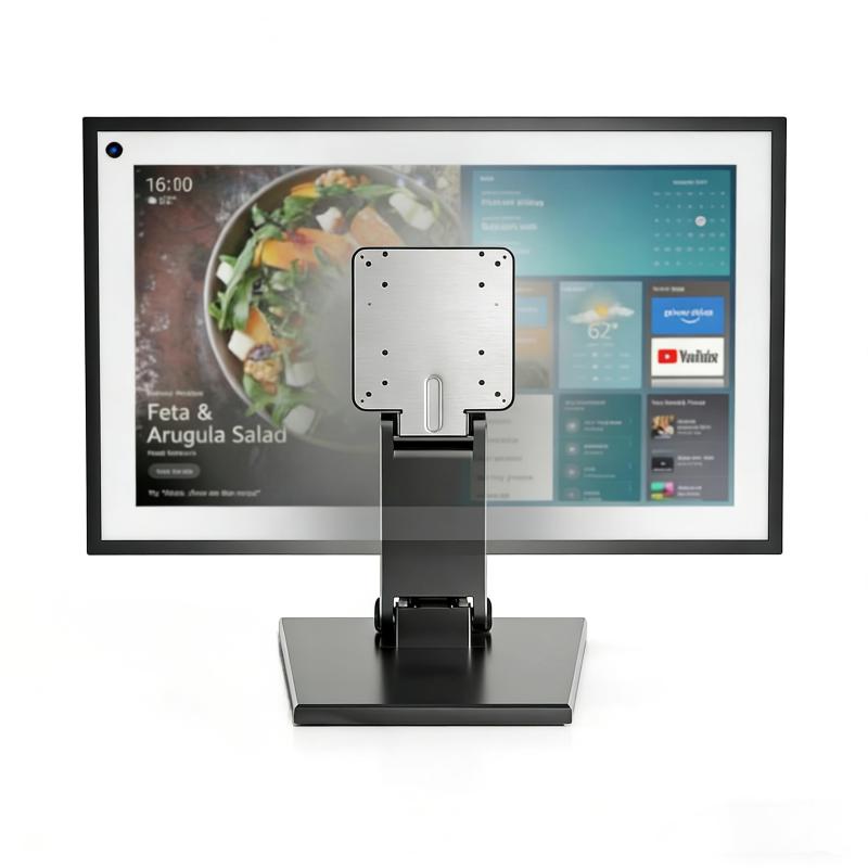 モニタースタンド-パソコン台 卓上自立式-VESA 薄型モニタースタンド 14~27インチスクリーン用VESA 100 スタンド小型