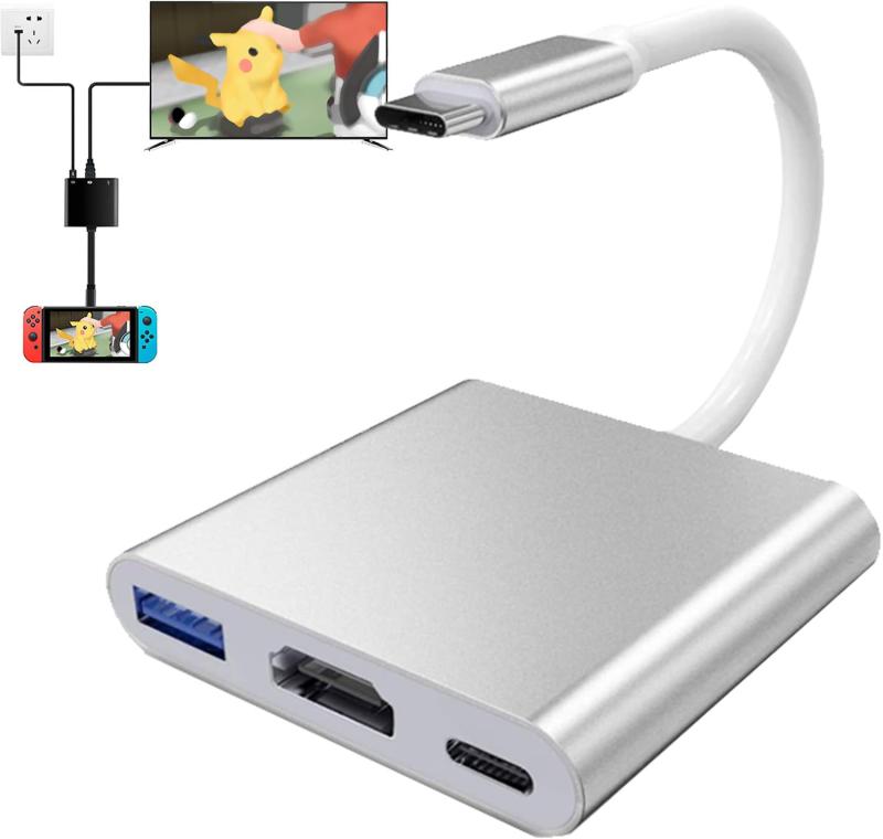 JTLife HDMI 切替器 分配器 5入力1出力 4K HDMI セレクタ スイッチ 4Kx2K対応 自動切り替え 1080p対応 3D映像 フルHD対応 USB給電ケーブル付 リモコン付き スイッチ タBlu-Ray DVD DVR Xbox PS