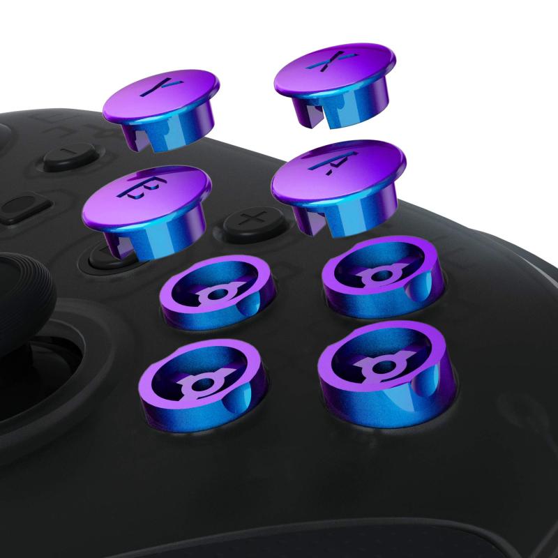 eXtremeRate Switch Proコントローラーに対応用の交換可能ABXYボタン、NS Proコントローラーに対応用DIY交換用ABXY-コントローラーは含まれていません