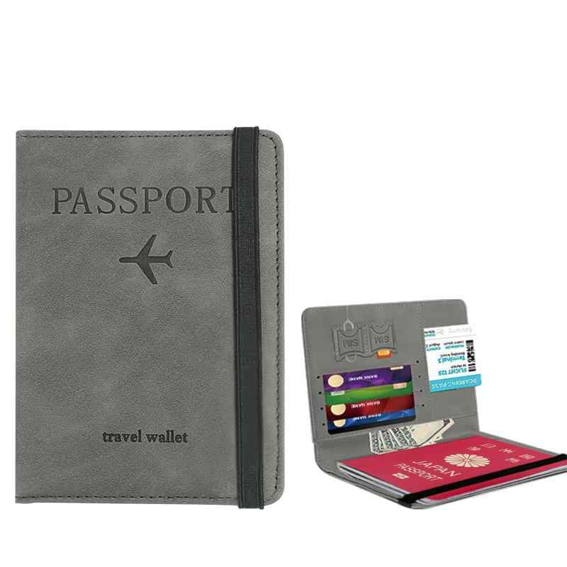 [Velaci] パスポートケース スキミング防止 【海外旅行の必需品・現金整理に最適・超高セキュリティ】 パスポートカバー カードケース トラベル用品 旅行 便利グッズ 海外旅行 財布 旅行用 emuland-store-10626583 emuland サンプル画像2