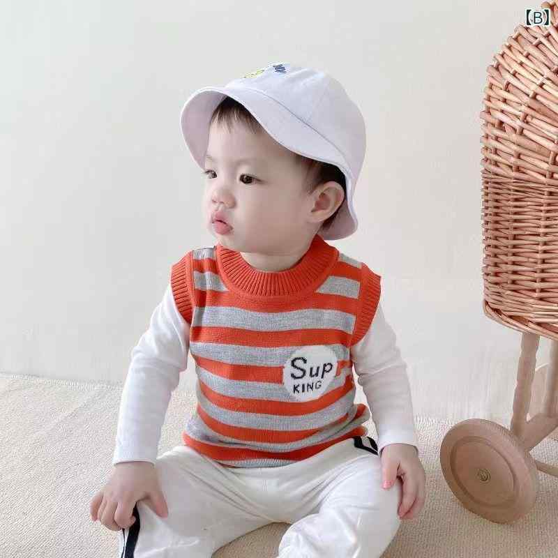 トップス 児童用 ニットベスト 春秋 男女兼用 男の子 女の子 ベスト 毛糸ベスト 韓国子供服 emuland-store-10320007 emuland サンプル画像3
