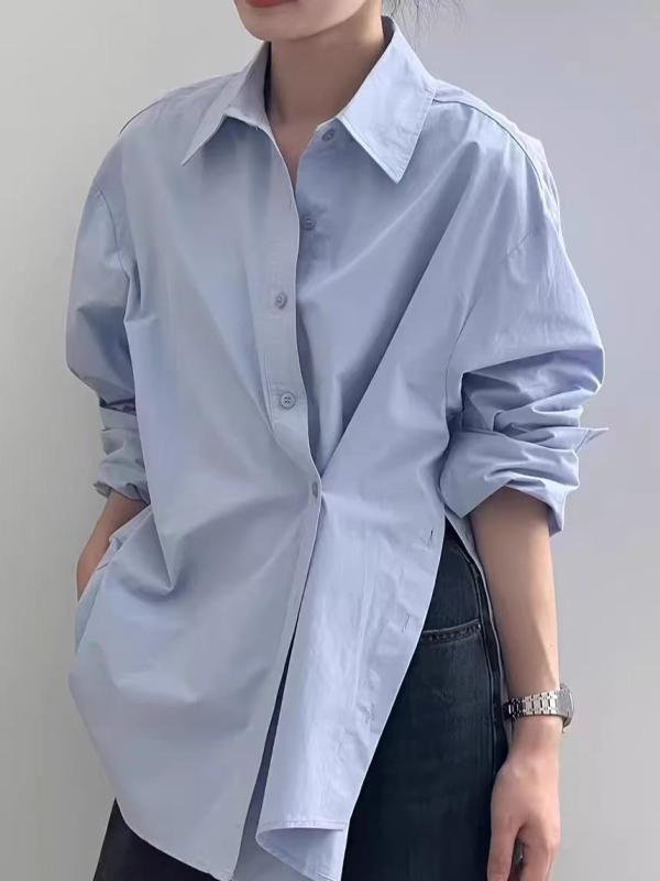 ・カテゴリ: シャツ・スタイル: 休闲・主な素材: ポリエステル30-50%、綿30-50%・柄: 3D効果・デザイン: 開襟・袖丈: 長袖・加工: ピースステッチ・フィット: ルーズフィット・着丈: 普通(50-65cm)・ネックライン: ポロ・袖型: 通常袖・流行要素: 3D/立体柄・カラー展開: 白色、青・サイズ展開: S、M、L、XL