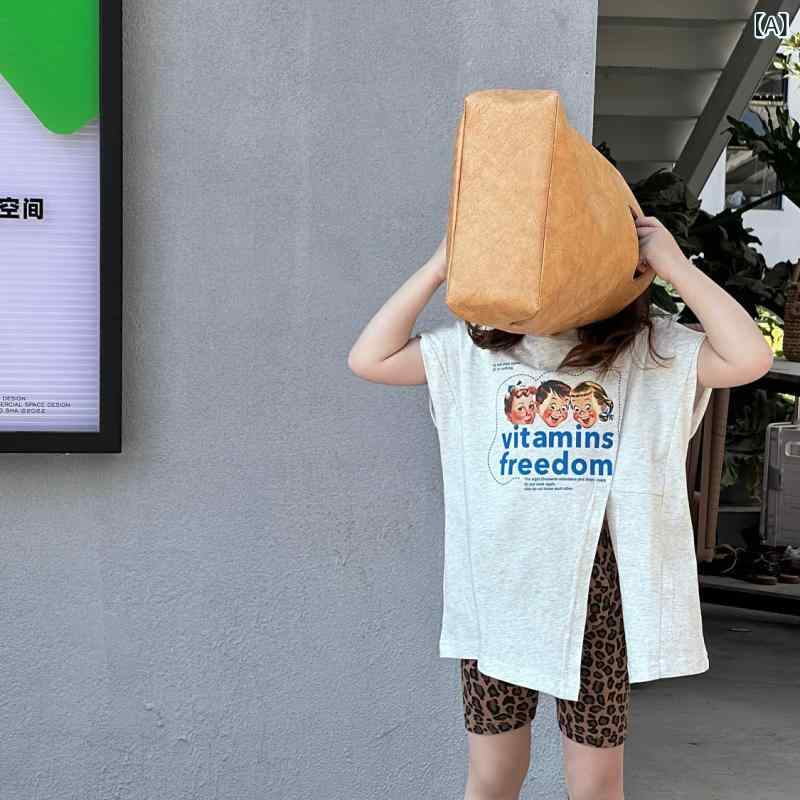 ・カテゴリ: 童Tシャツ・スタイル: 個性・袖丈: 無袖・主な素材: 綿96%以上・ネックライン: クルーネック・柄: 印花・カラー展開: 花灰色・サイズ展開: 90cm、100cm、110cm、120cm、130cm、140cm、150cm