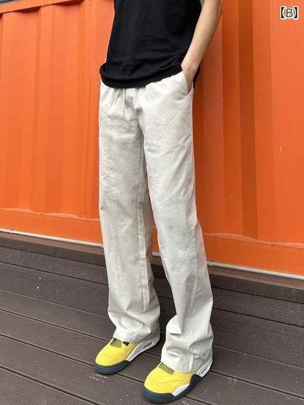 アメリカの 基礎は 斜めに 切って カジュアルな ズボンの 男性の 春秋の 薄い 金の...