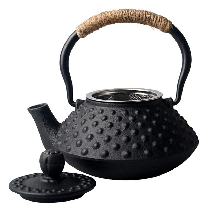 HwaGui 鉄瓶 鉄器 急須 ih対応 直火 鉄やかん 鉄分補給 300-1200ml