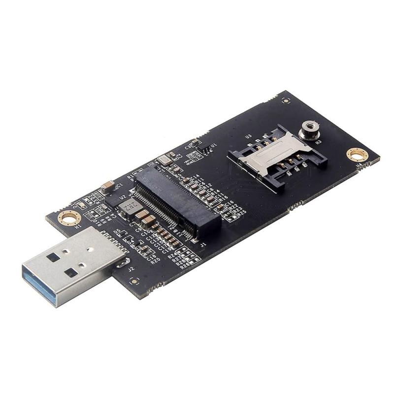 NFHK NGFF M.2 Key-A - Mini PCI-E PCI Express コンバーターアダプター 9260 8265 7260 ACカード用