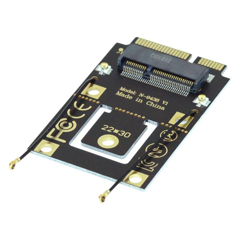 Chenyang ワイヤレスNGFF A/Eキー &amp; 6ピン+12ピン WiFiカード - M.2 NGFF Key-M NVME SSDアダプター。