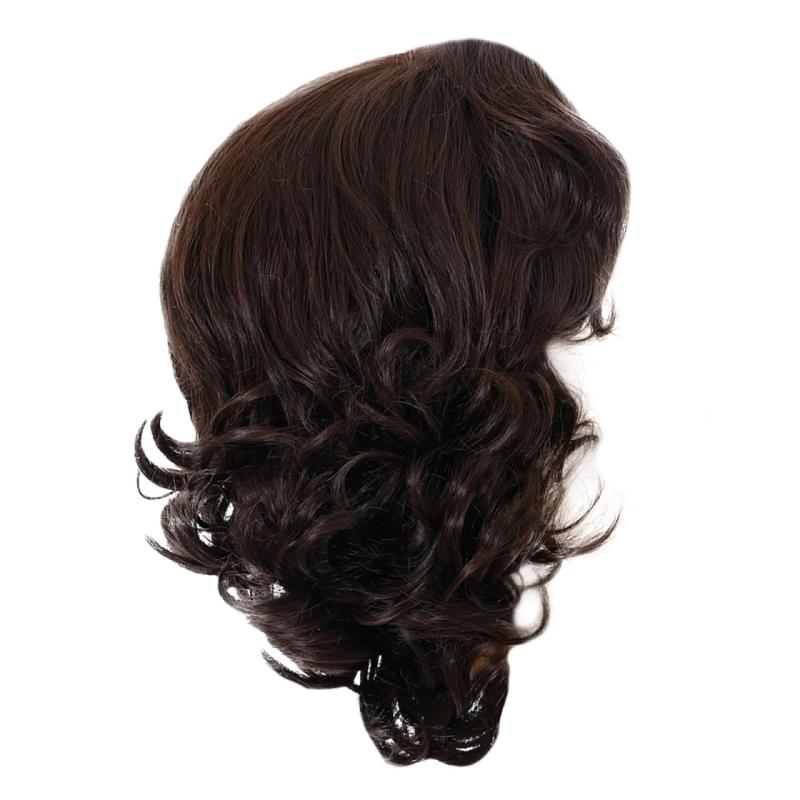 FOMIYES 1個 ウィッグ コスプレ メンズ かつら 前髪付き メンズ ヘア ピース リアル ウィッグ 合成 ヘアピース コスプレ 帽子 高 温度 ワイヤー 男性