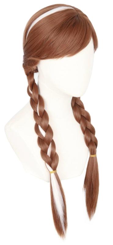 Topcosplay コスプレウィッグ 三つ編み ヘアピン付き ロング ブロンド 金髪 ウィッグ かつら wig 耐熱 プリンセスコスプレ 文化祭 演劇 ハロウィンコスプレの人気商品　人気キャラクターのコスプレウィッグです。このウィッグをかぶって、ハロウィーンで一番輝く存在になろうデザインされたスタイリング　ウィッグは三つ編みでスタイリングし、キャラクターを忠実、高品質の耐熱、無反射ファイバー素材を使用し、スタイリングしやすいであるため、コスプレを簡単に楽しませる何処でも使いやすい　コスプレ、お笑い、漫才、ドッキリ、ハロウィン、クリスマス、お祭り、文化祭、忘年会、舞台劇、結婚式や二次会、パーディーなどの場合にご利用いただけます注意されたいこと　写真と実物の色がPCやスマホ画面の見え具合によって若干異なって見える場合がございます。 初めてブラッシングをする場合、毛が抜け落ちますが、品質に問題はございません安心なサービス　ご購入した商品について何か質問がある場合は、弊社にご連絡ください。必ずご満足いただけるソリューションをお届けします。