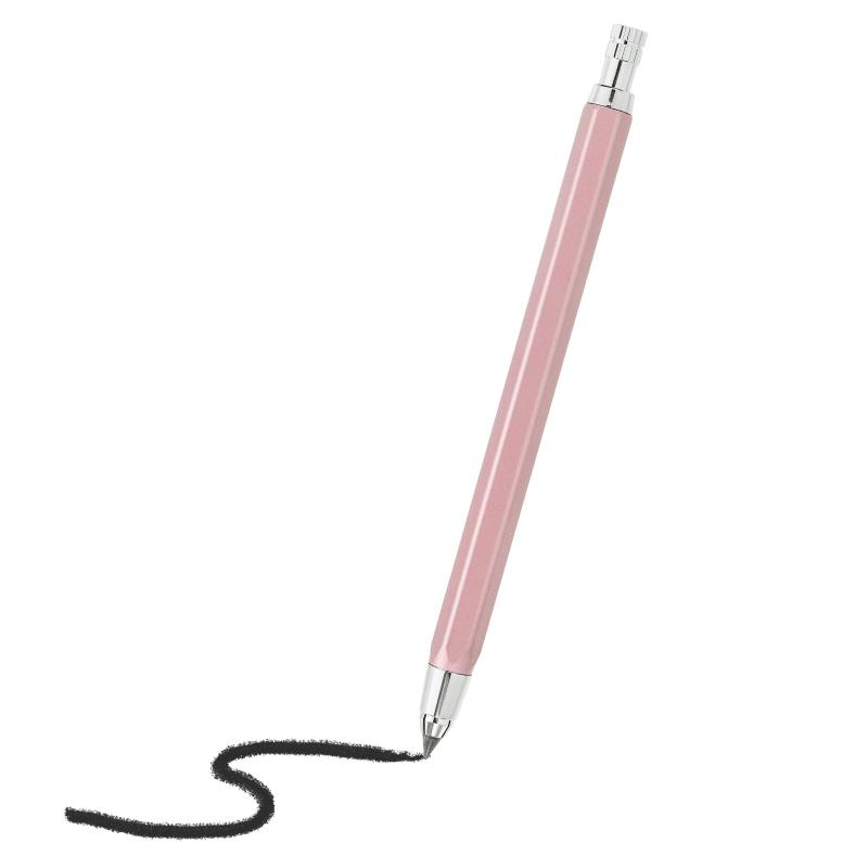 PATIKIL シャープペンシル 4.0mm 芯 鉛筆ホルダー 金属 シャープナー付き
