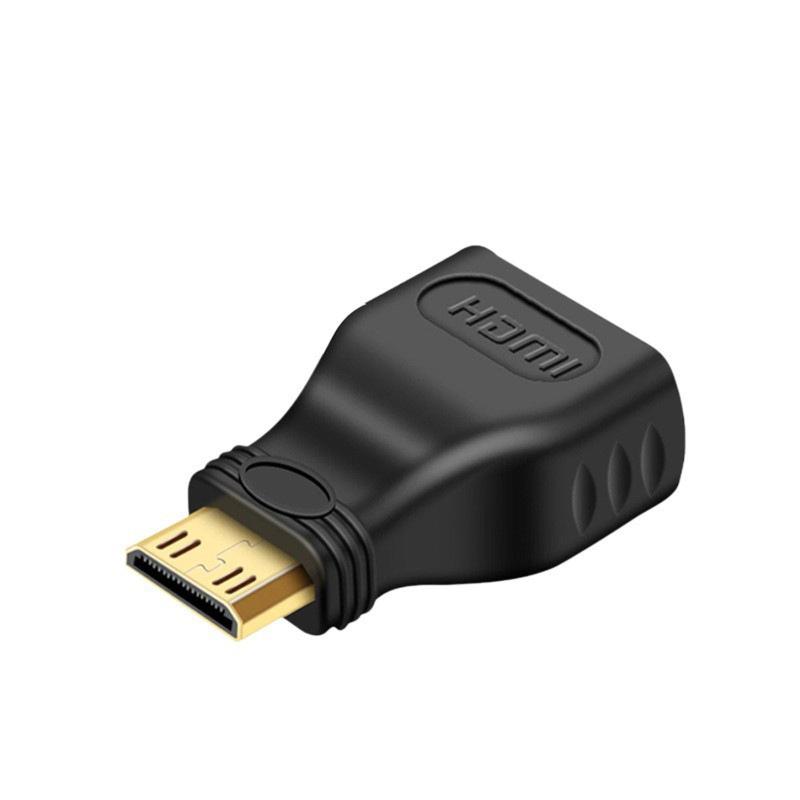 LUYING HDMI (メス)-mini HDMI(オス) コンバータ ハイビジョン伝送 操作が簡単 ノートブック/パソコン/カメラ/プロジェクタ など