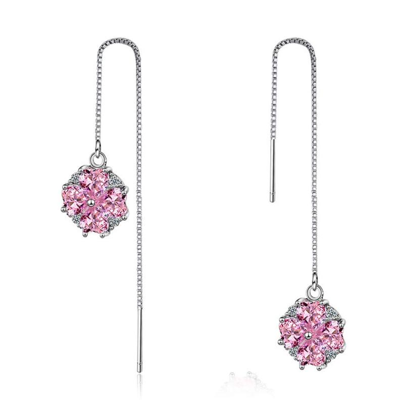 MIKAMU ピアス レディース 桜 レディース ネックレス 桜 ブレスレット レディース 指輪 レディース 桜 チェーンピアス レディース 桜 最高級 CZジルコニア シルバー925 純銀製 人気 桜 ジュエリ emuland-store-10719709 emuland パッケージ画像
