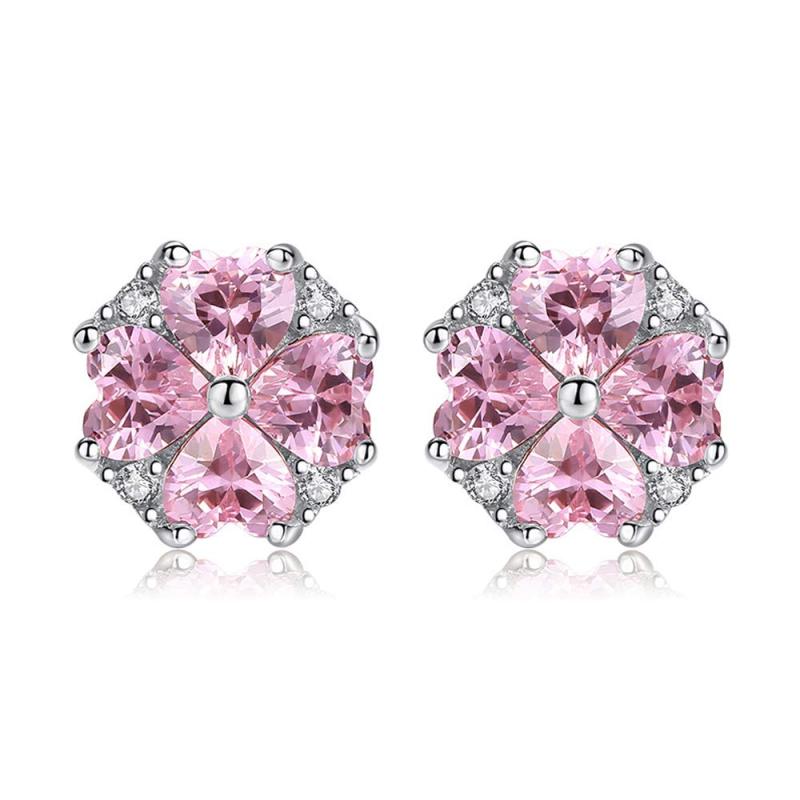 MIKAMU ピアス レディース 桜 レディース ネックレス 桜 ブレスレット レディース 指輪 レディース 桜 チェーンピアス レディース 桜 最高級 CZジルコニア シルバー925 純銀製 人気 桜 ジュエリ emuland-store-10719709 emuland サンプル画像2