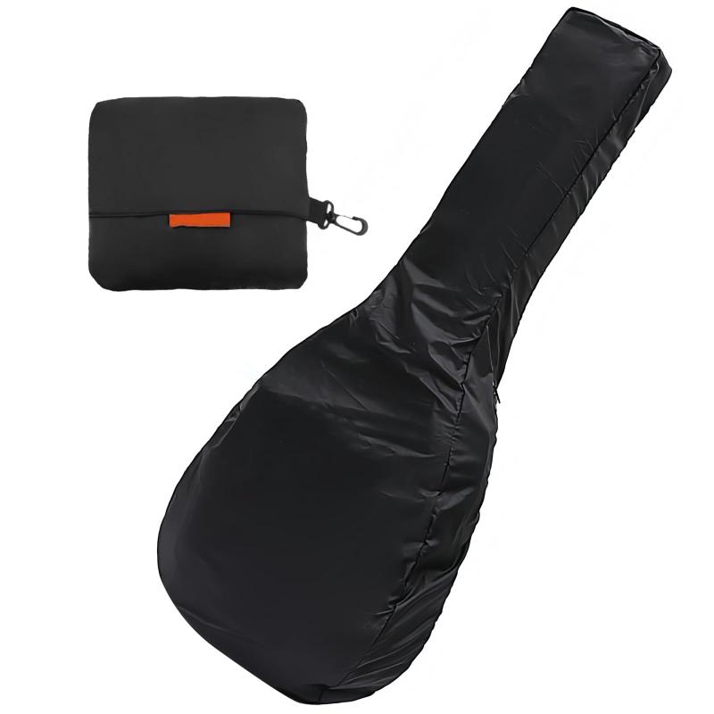 Musiin エレキギターバッグ レインカバー - 防水保護 軽量で折りたたみ可能なデザイン