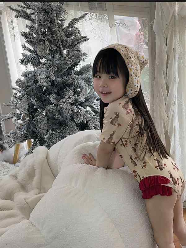 水着 スクール水着 女の子 長袖 オールインワン ラッシュガード ワンピース ベビー...