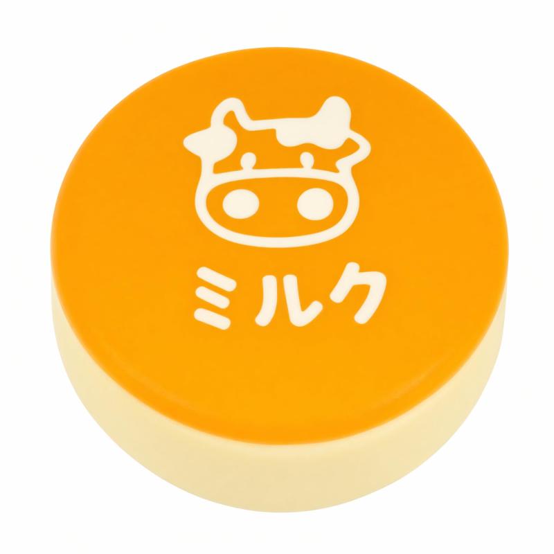 【食品グレードシリコン】ミルク牛 スクイーズ ストレス解消 捏ねるおもちゃ 1個 (オレンジ/ピンク) ぷにぷに もちもち 柔らか 解圧玩具 癒しグッズ 大人 子供 emuland-store-10858558 emuland パッケージ画像