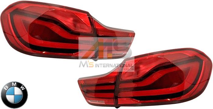 【M 039 s】F32 BMW 4シリーズ クーペ/前期（2013y-）純正品 LCI LED テールライト（左右セット）／／正規品 テールランプ LEDテール 420i 428i 430i 435i 440i 032145